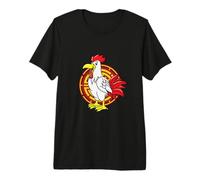 Signo Zodiacal Chino del Gallo (Rama de la Tierra) Camiseta Premium