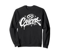 Signo Zodiacal del Graffiti de la Estrella de la astrología del Estilo Manual del cáncer Sudadera