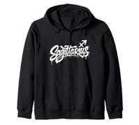 Signo Zodiacal del Graffiti de Sagitario Astrología Astrología Sudadera con Capucha