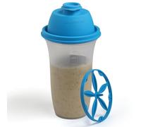 SIGNORA WARE Shaker Bottles | Botella de plástico para batido de proteínas de 17 onzas para batidos y batidos de reemplazo de comidas, bebidas, mezclar aderezos y salsas, margaritas y más
