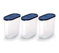 Signoraware Modular Oval nº 3 juego de recipiente, 1,7 litros, juego de 3