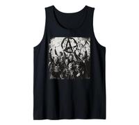 Signos de anarquía, punks, punk rock, anarquía Camiseta sin Mangas