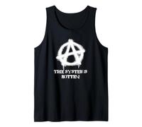 Signos de anarquía, Punks, Punk Rock, anarquía. Camiseta sin Mangas