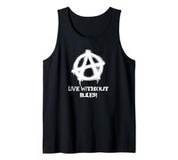Signos de anarquía, Punks, Punk Rock, anarquía. Camiseta sin Mangas
