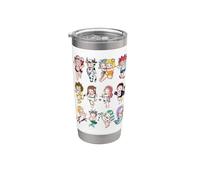 Signos del zodiaco Kewpie Baby Vaso térmico de acero inoxidable de doble pared