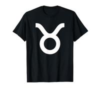 Signos del Zodiaco Tauro Símbolos Simples Camiseta gráfica económica