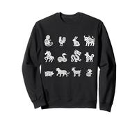 Signos Lunares Animales del Zodiaco Chino Año Nuevo Chino Sudadera