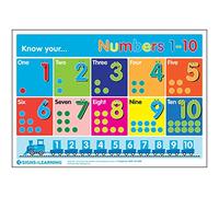 Signs 4 Learning know Póster A3 Your Numbers 1-10, Estándar, 297mm x 420mm