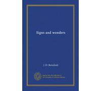Signs and wonders