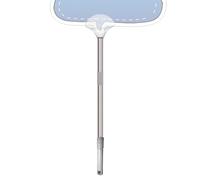 Signs Post - Handheld Adjustable Holder, Stainless Steel Rod with Banner Clip, Portable Poster Display for Meetings, Stores, Exhibitions, Billboard, Parade, Business Welcome Sign Accessory