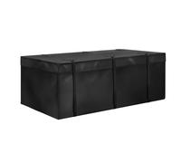 Signstek Caja trasera enganche remolque, bolsa equipaje extensible, impermeable, duradera suave, 417 L, 500 D PVC, para familia, al aire libre, escapada fin de semana