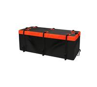 Signstek - Enganche de remolque Soft Shell - Baúl trasero de coche para la parte trasera del vehículo Capacidad caja de transporte plegable e impermeable: 612 litros | Dimensiones: 152 x 66 x 61 cm