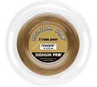 Signum 0255180242500016 Firestorm - Rollo de Cordaje (100 m), Color Dorado metálico