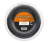 Signum Pro Tornado - Cuerda para Raqueta de Tenis, 200 m Negro Talla:1,29