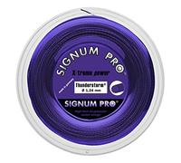 Signum Pro Saitenrolle Cordaje Thunderstorm Bobina 200m 1.24mm, Unisex Adulto, Purple, 1.24