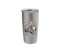 Sigo jugando con Cars Vintage Hot Rod Custom Garage Vaso térmico de acero inoxidable de doble pared