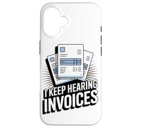 Sigo Oyendo Factura Funny Accounting Lover Carcasa para iPhone 16