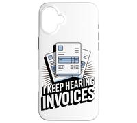 Sigo Oyendo Factura Funny Accounting Lover Carcasa para iPhone 16 Plus