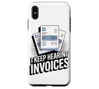 Sigo Oyendo Factura Funny Accounting Lover Carcasa para iPhone XS MAX