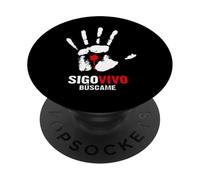 Sigo Vivo Búscame Versículos Frases Christian Spanish Verse PopSockets PopGrip Adhesivo
