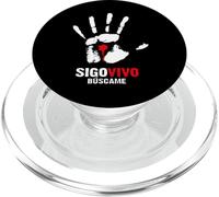 Sigo Vivo Búscame Versículos Frases Christian Spanish Verse PopSockets PopGrip para MagSafe