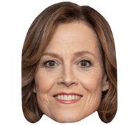 Sigourney Weaver (Smile) Big Head. Máscara más grande que la vida.