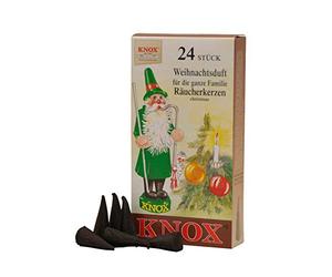 Sigro Großhendel Knox Incienso quemadores Navidad Fragancia Conos de Incienso, Color marrón