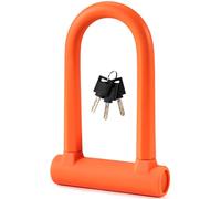 SIGTUNA Candado para bicicleta - Candado en U resistente de 17 mm, 3 llaves de alta seguridad para bicicleta de carretera, bicicleta eléctrica, bicicleta plegable, bicicleta de montaña