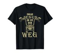 Sigue a Jesús, ese es el camino - Juan 14:6 Creencia cristiana Camiseta