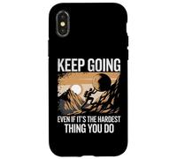 Sigue adelante Incluso si es lo más difícil Que Haces Carcasa para iPhone X/XS