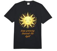Sigue Creciendo hacia la Luz - Estética Sol y Flores Comfort Colors Adult Heavyweight T-Shirt