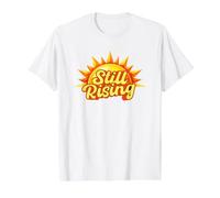 Sigue creciendo Motivacional Camiseta gráfica económica, Hombre, Blanco, L