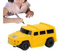 Sigue el bolígrafo - Coche de 5 pulgadas Sigue la pluma | Coche inductivo ABS - Juguete de camión con sensores ópticos para la organización del desarrollo infantil, colección de diversión