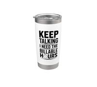 Sigue hablando, necesito las horas facturables Vaso térmico de acero inoxidable de doble pared