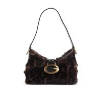 Sigue la tendencia de la temporada con este bolso de hombro elegante de la serie Camden de Guess, hecho de suave pelo sintético que aporta un toque de elegancia acogedora a cualquier look. Diseñado pa