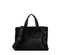 Sigue la tendencia de la temporada con este elegante bolso tote de Liu Jo, hecho de suave pelo sintético que añade un toque de lujo a tu look diario. Su espacioso compartimento principal cabe fácilmen