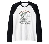 Sígueme Fishers of Men Aventura Espiritual Camiseta Manga Raglan