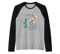 Sígueme y te haré Pescadores de Hombres Camiseta Manga Raglan