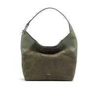 Siguiendo la tendencia actual de accesorios con estilo sin esfuerzo, este bolso hobo Furla Lara está hecho de suave piel de terciopelo que irradia lujo discreto. Diseñado con una sola asa que ofrece u