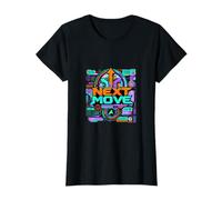 Siguiente Movimiento Estrategia Dirección Diseño Futurista Camiseta