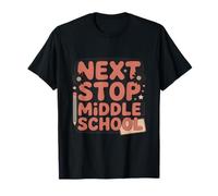 Siguiente Stop Middle School Lindo Graduado de Quinto Grado Camiseta