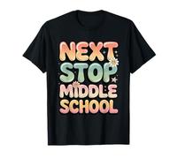 Siguiente Stop Middle School Lindo Graduado de Quinto Grado Camiseta