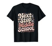 Siguiente Stop Middle School Lindo Graduado de Quinto Grado Camiseta