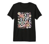 Siguiente Stop Middle School Lindo Graduado de Quinto Grado Camiseta Premium