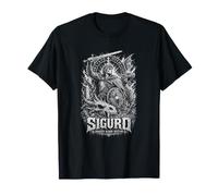 Sigurd Dragón Sangre Destino Rune Warrior Camiseta