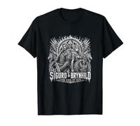 Sigurd Y Brynhild Fuego Anillo del Destino Saga Camiseta