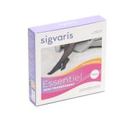 Sigvaris 2 Essentiel Media Autofix Semi Transparen Negr MN 1 Par