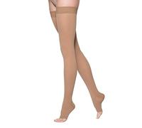 Sigvaris seleccione comodidad 860 Open-toe THIGH-HIGH médica manguera 20 - 30 mmHg, M Largo, Crispa, 1