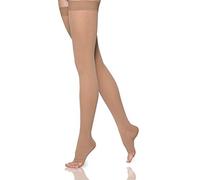 Sigvaris seleccione comodidad 860 Open-toe THIGH-HIGH médica manguera 20 - 30 mmHg, M Largo, Crispa, 1