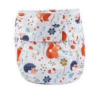 Sigzagor - Pañal de tela para adolescentes y adultos, reutilizable, lavable para incontinencia por discapacidad, Flamingo